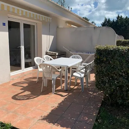 Maisonnette La Coti H5 Avec Piscine Interieure Chauffee, Acces Plage A Pied 度假居